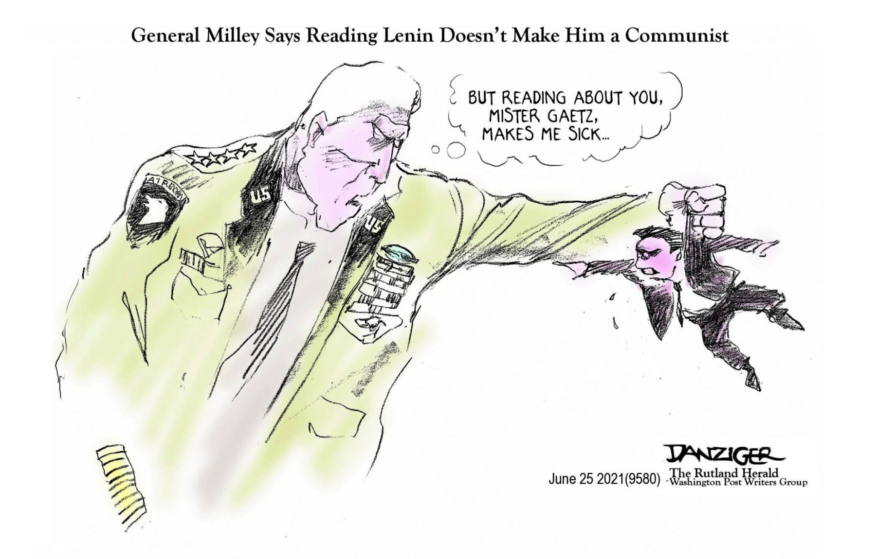 Jeff Danziger cartoon